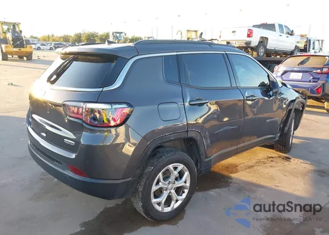 2024 Jeep Compass Latitude 4X4 из США, поврежденный, VIN 3C4NJDBN0RT132596